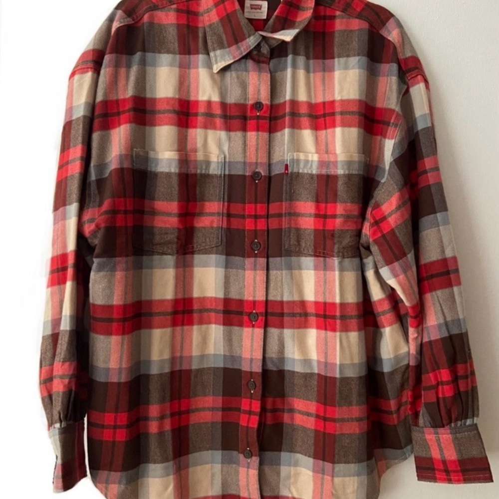 NWT Levi’s Plaid Flannel Size Large